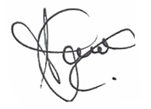 Firma de Águeda Gómez Suárez